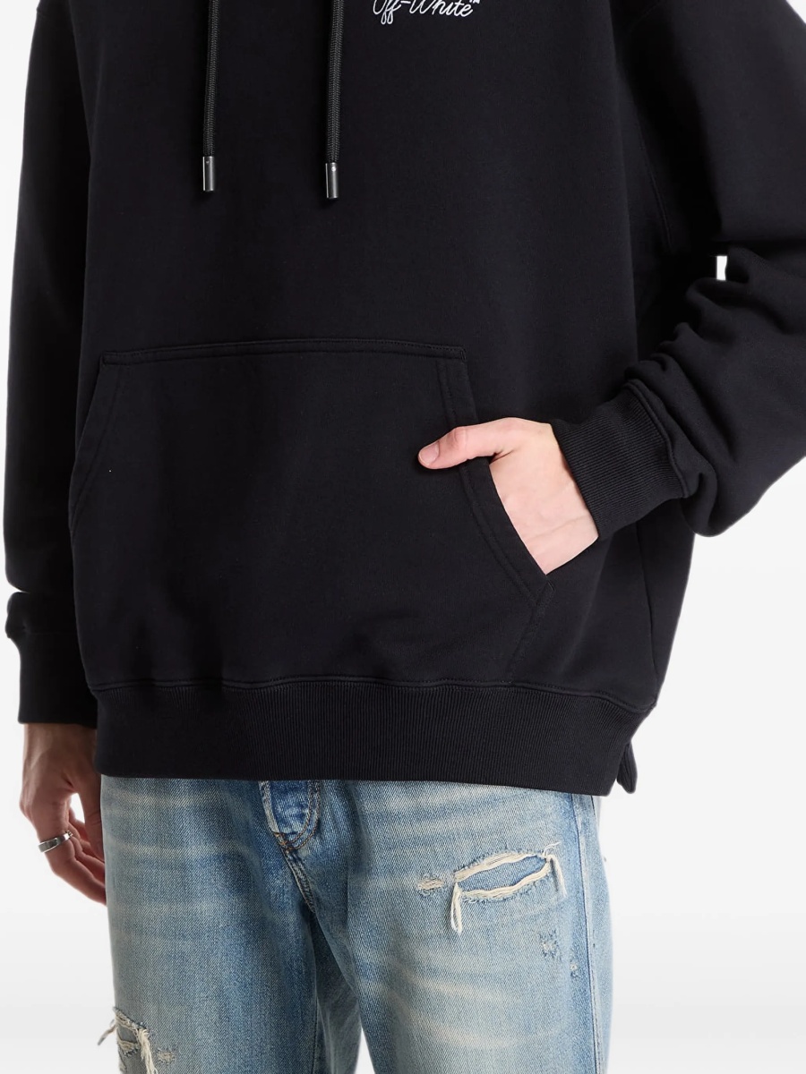 Hanorac Off-White negru - Img 5
