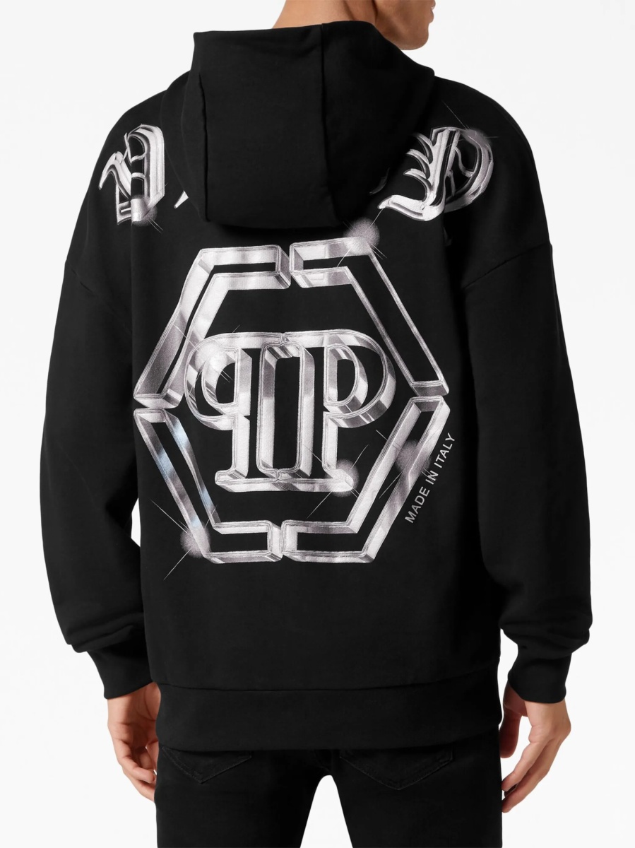 Hanorac Philipp Plein negru - Img 4