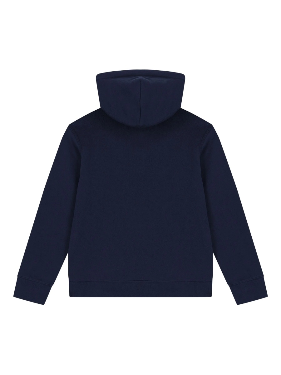 Hanorac Ralph Lauren albastru din polyester si bumbac - Img 2