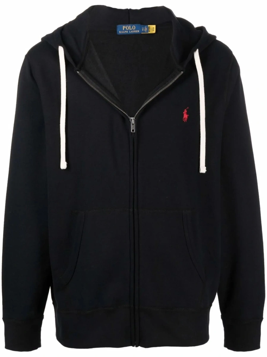Hanorac Ralph Lauren negru din bumbac - Img 8