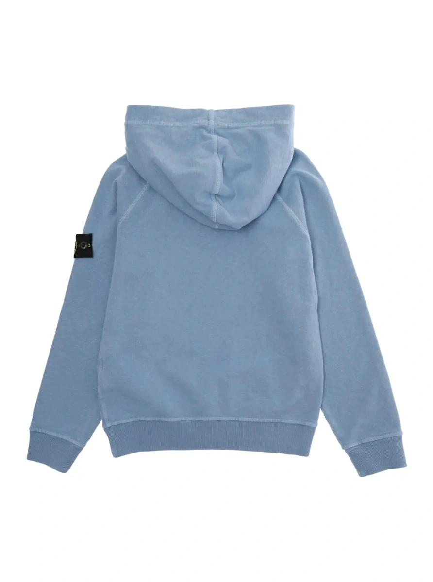 Hanorac Stone Island albastru din bumbac - Img 2