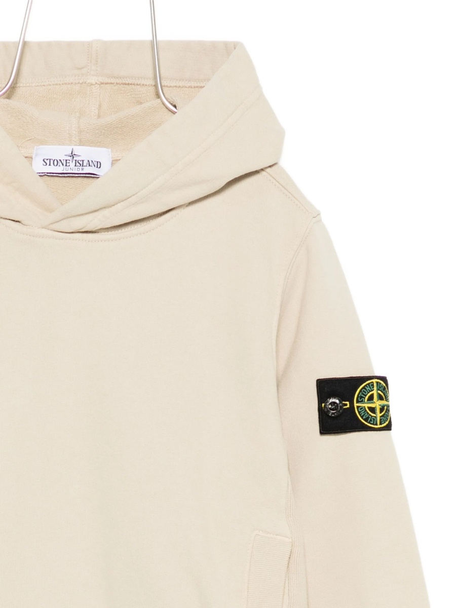 Hanorac Stone Island neutru din bumbac - Img 3