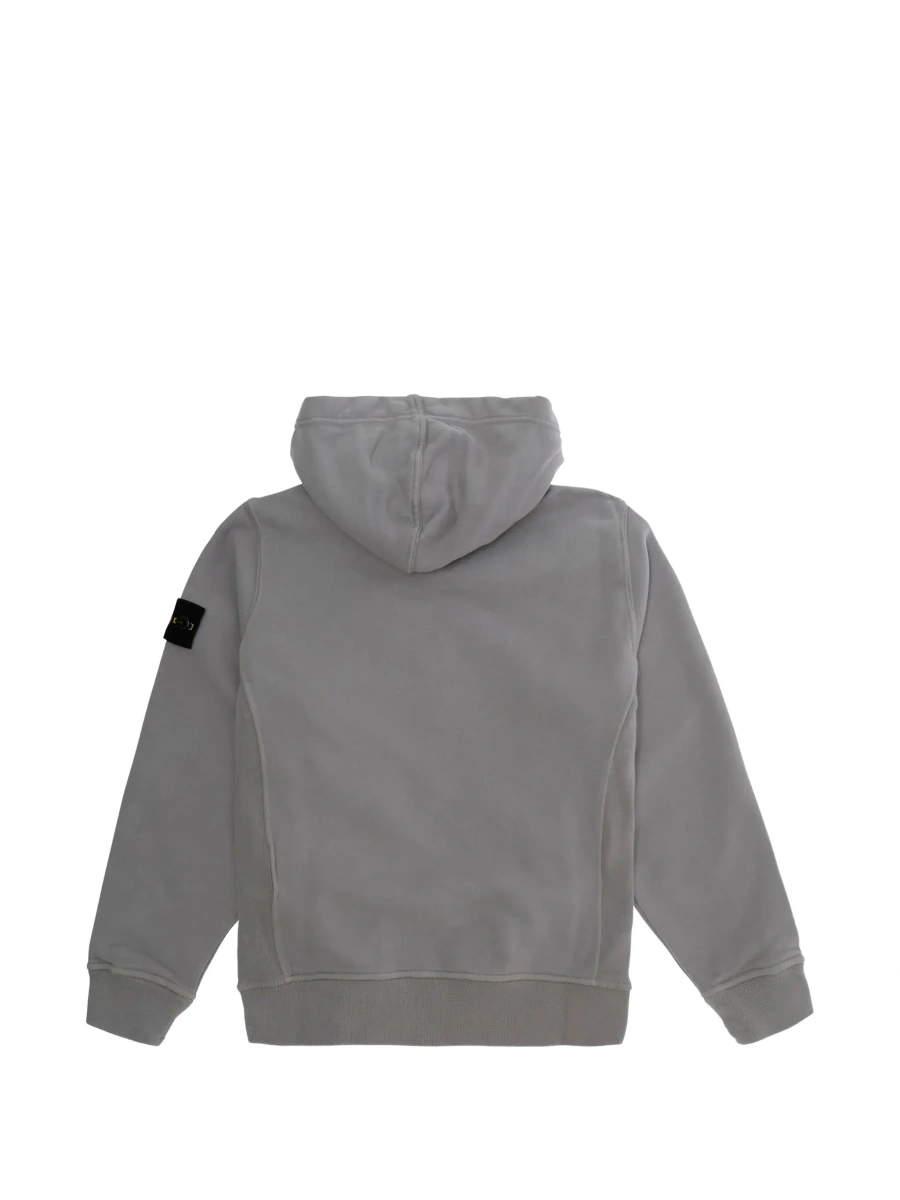 Hanorac Stone Island roz din bumbac - Img 4