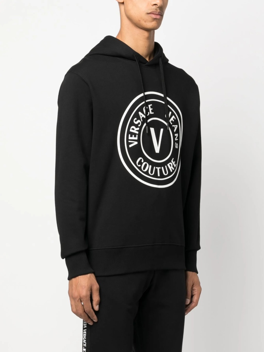 Hanorac Versace Jeans Couture negru - Img 3