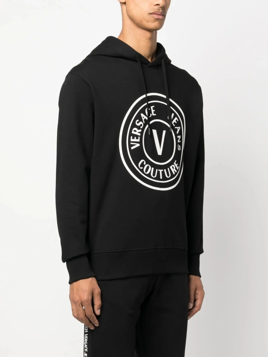 Hanorac Versace Jeans Couture negru - Img 3