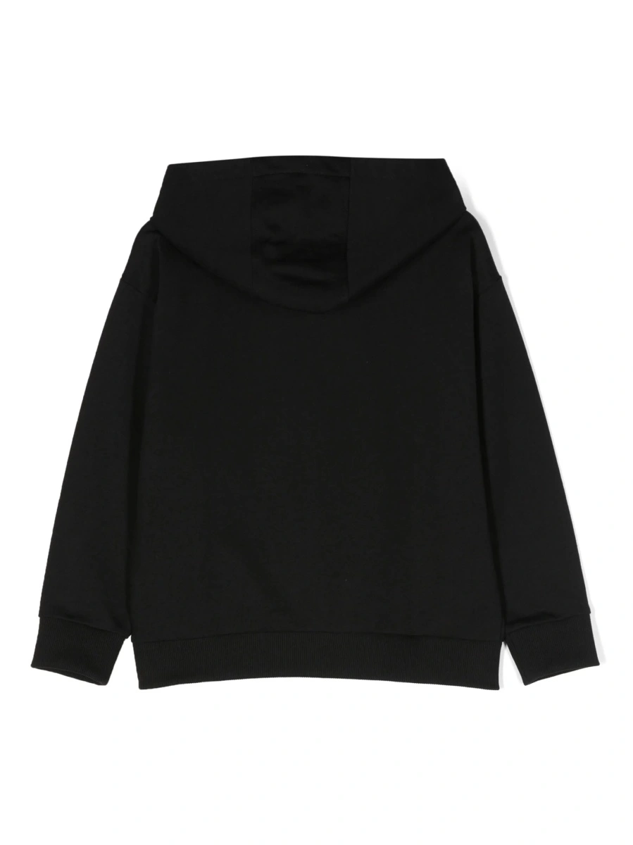 Hanorac Versace negru din polyester si bumbac - Img 2