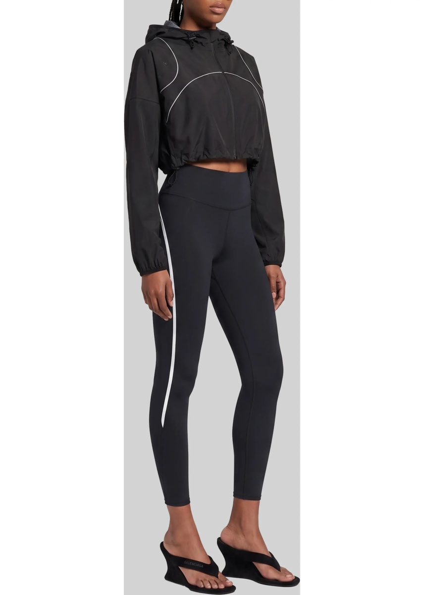 Hanorace Cropped Techwear Jacket - Img 2