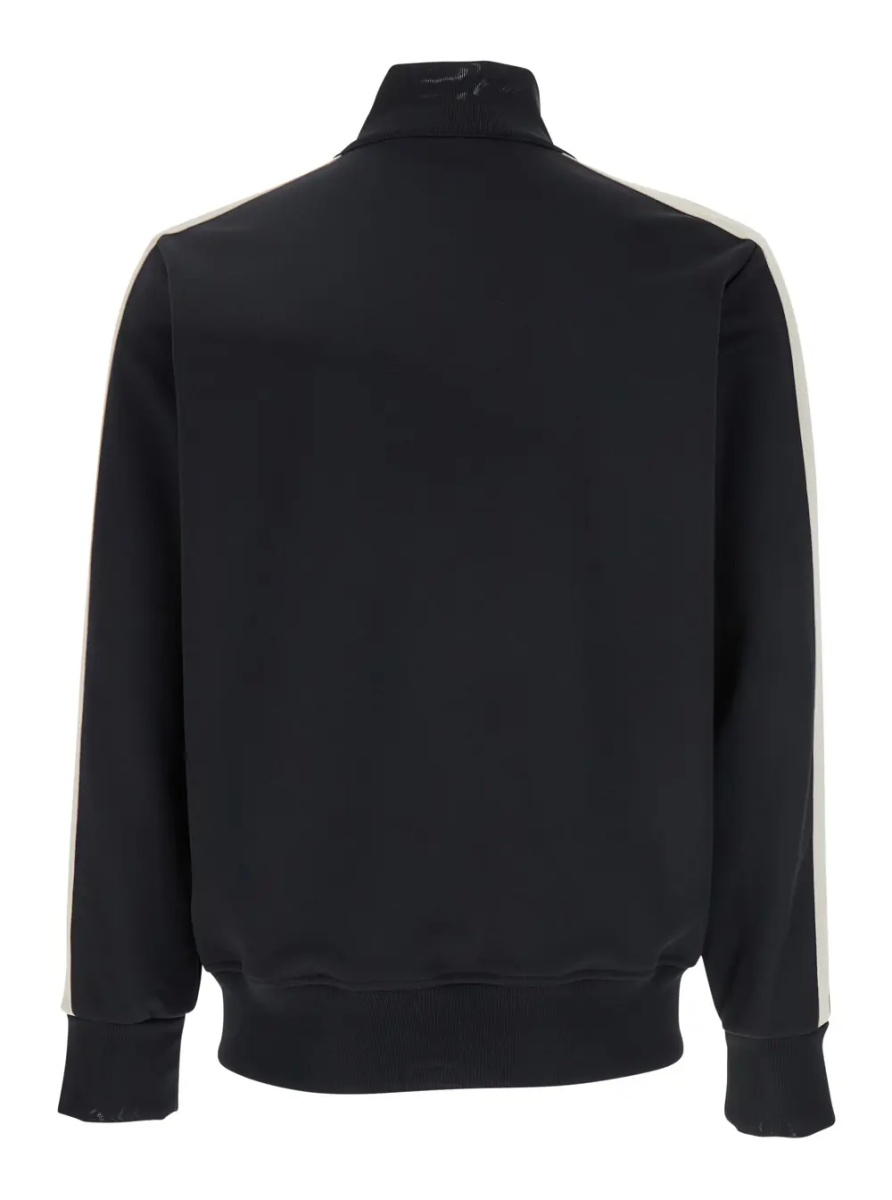 Hanorace Men's Black 'Classic Logo' Sweatshirt with Printed Logo on Front in Tech Fabric - Img 2