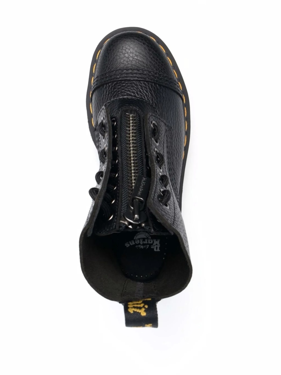 Incaltaminte Dr. Martens neagra din piele - Img 4