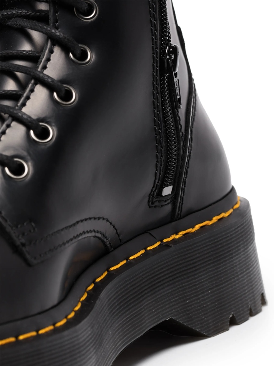 Incaltaminte Dr. Martens neagra din piele - Img 2