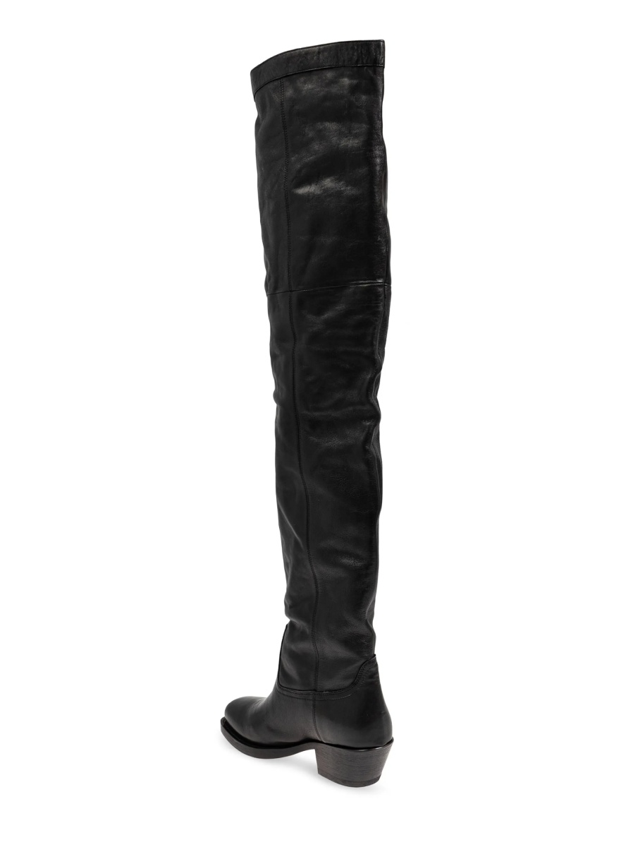 Incaltaminte Isabel Marant neagra din piele - Img 5