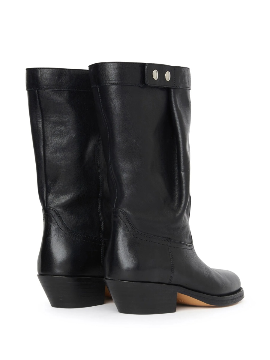 Incaltaminte Isabel Marant neagra din piele - Img 3
