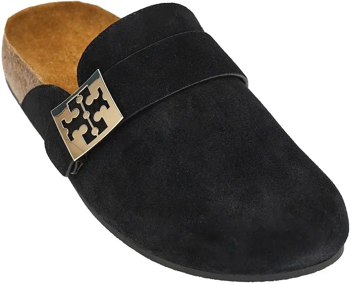 Incaltaminte 'Mellow' suede leather mules - Img 2