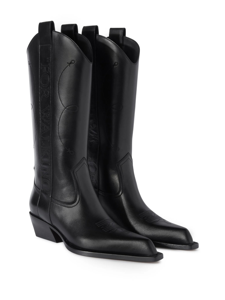 Incaltaminte Off-White neagra din piele - Img 2