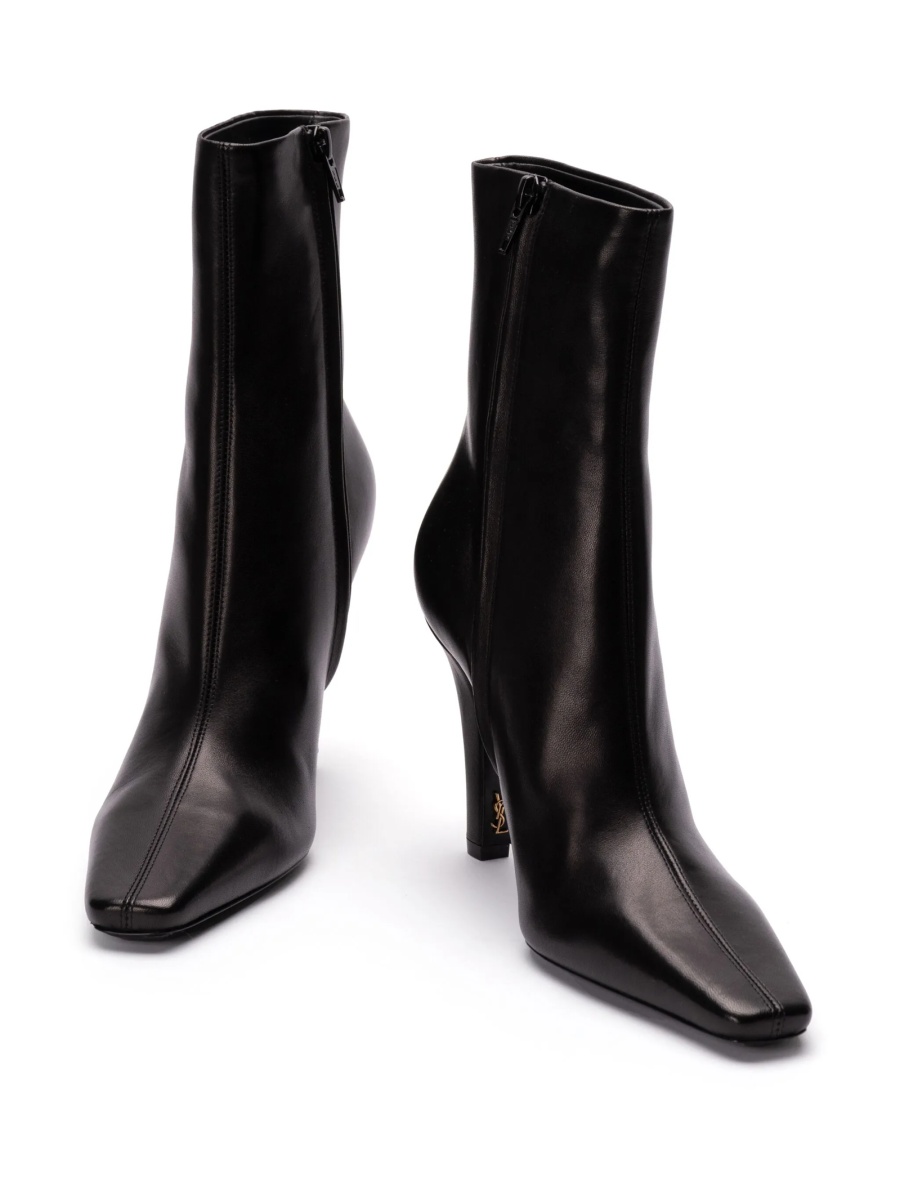 Incaltaminte Saint Laurent neagra din piele - Img 4