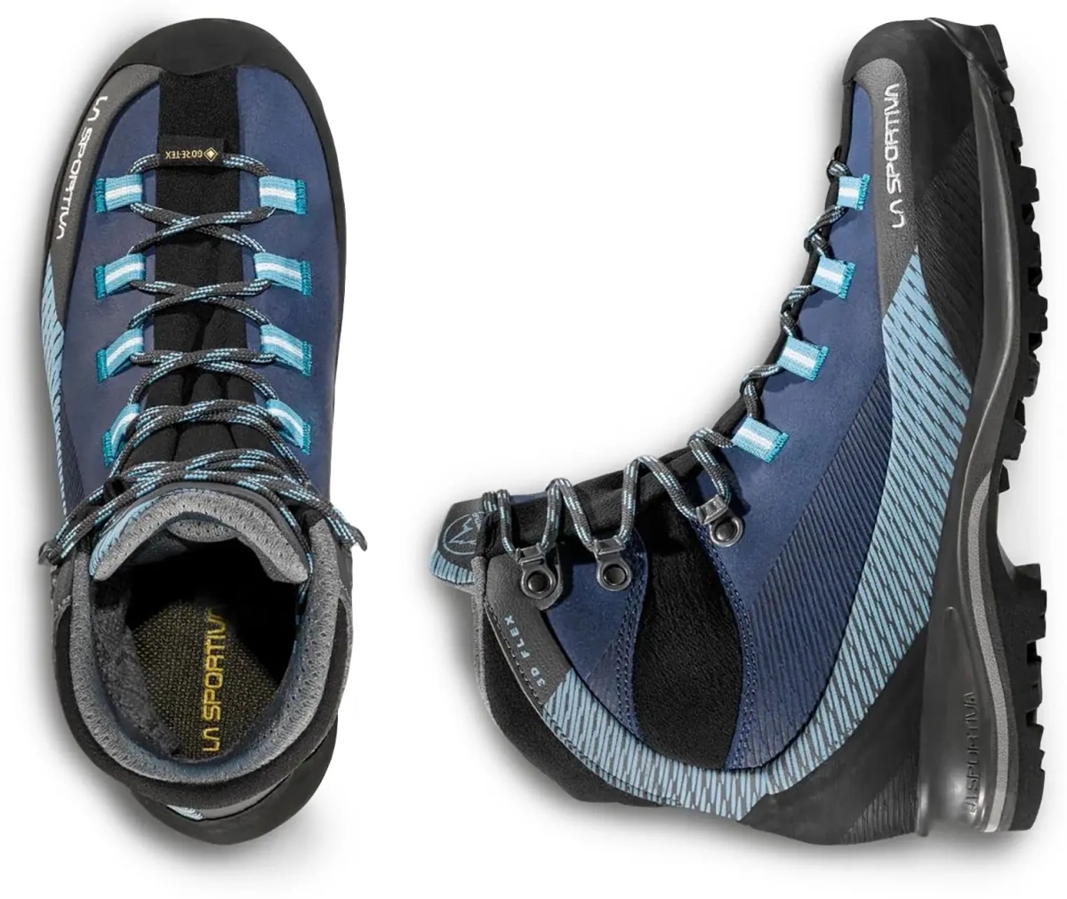 Incaltaminte TRANGO TRK Woman Leather GTX Opal/Pacific Blue - Img 4