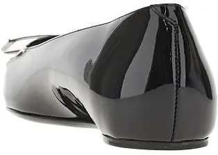 Incaltaminte 'Trompette' patent leather ballet flats - Img 3