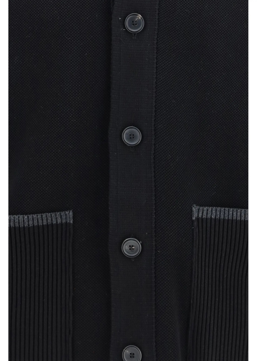 Jacheta 4-Bar cotton piqué Jacket - Img 3