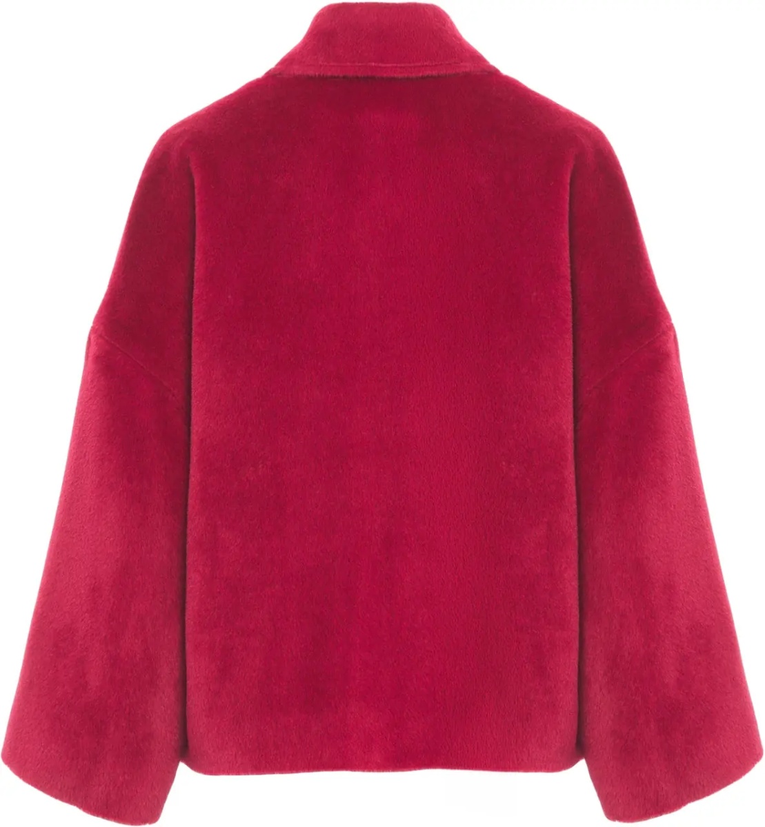 Jacheta Alpaca jacket with patch pockets - Img 3