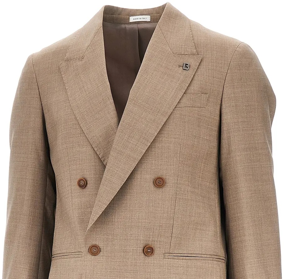 Jacheta 'Arezzo' wool double-breasted jacket - Img 2
