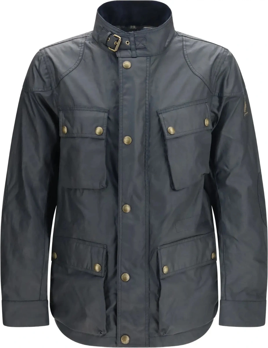 Jacheta Belstaff albastra - Img 6