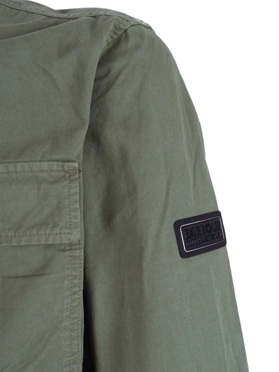 Jacheta camasa Barbour verde - Img 3