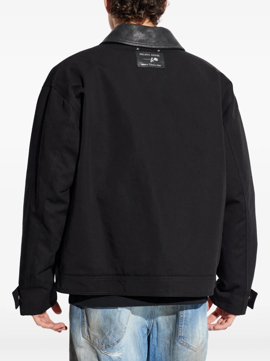 Jacheta camasa Golden Goose neagra - Img 4