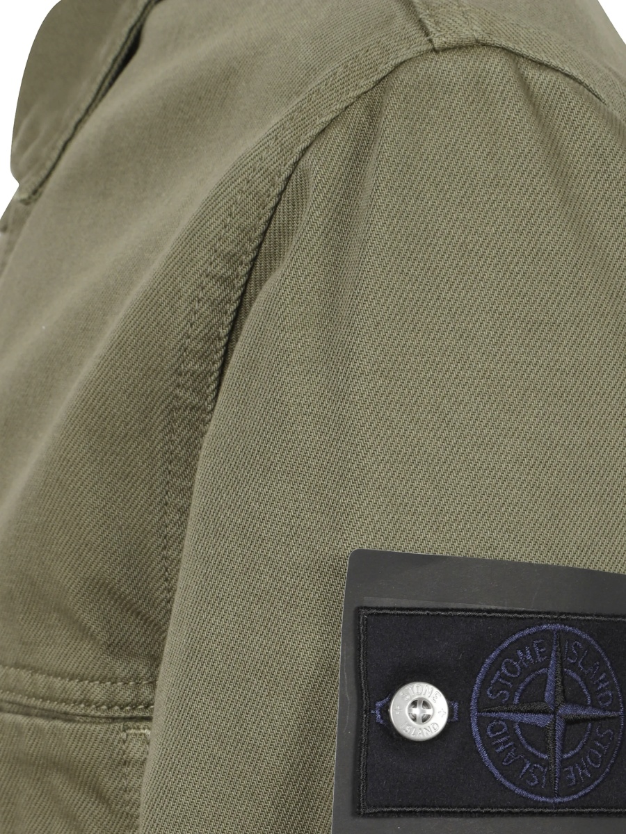 Jacheta camasa Stone Island verde - Img 3