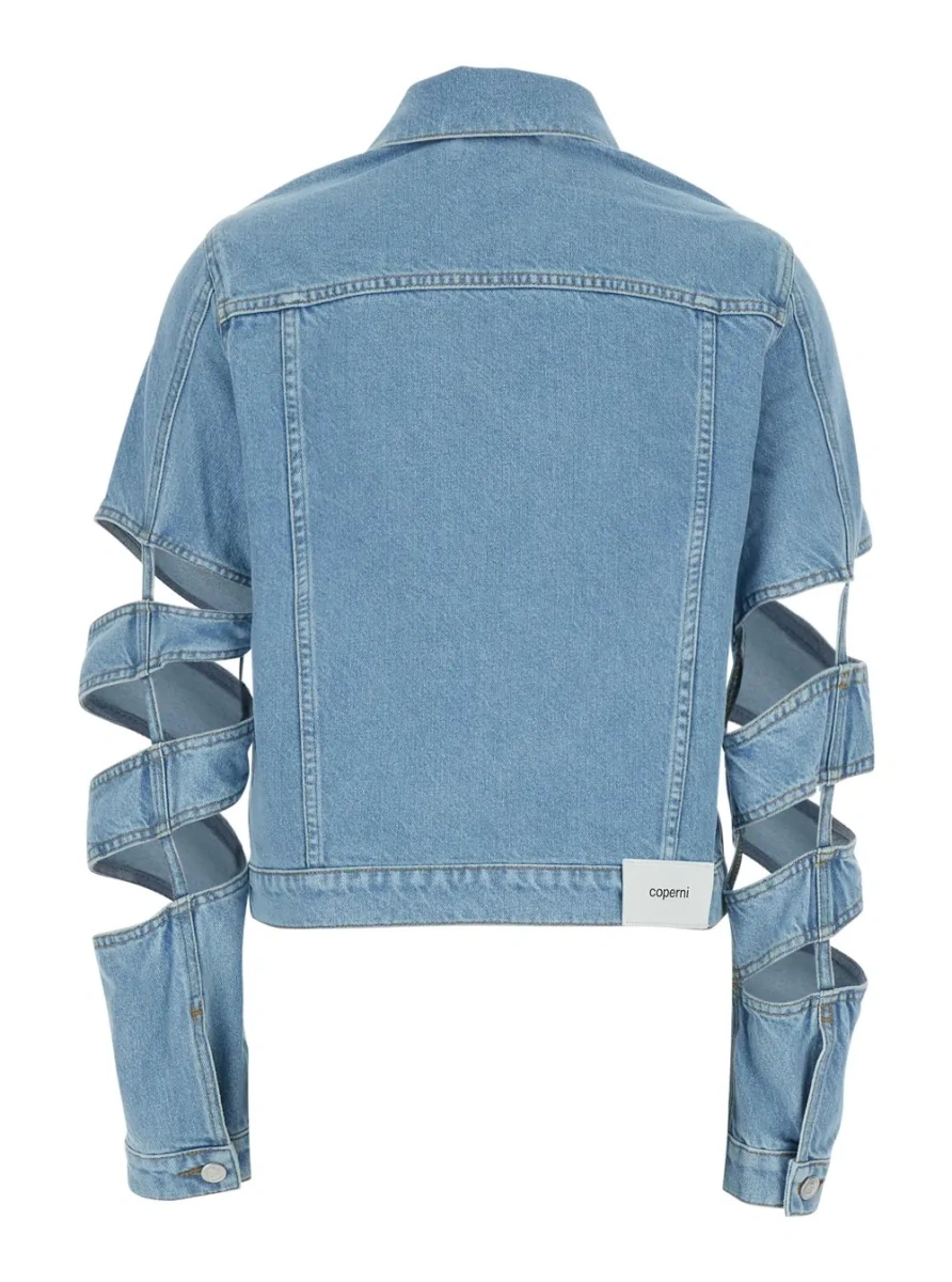 Jacheta COPERNI albastra din denim - Img 2