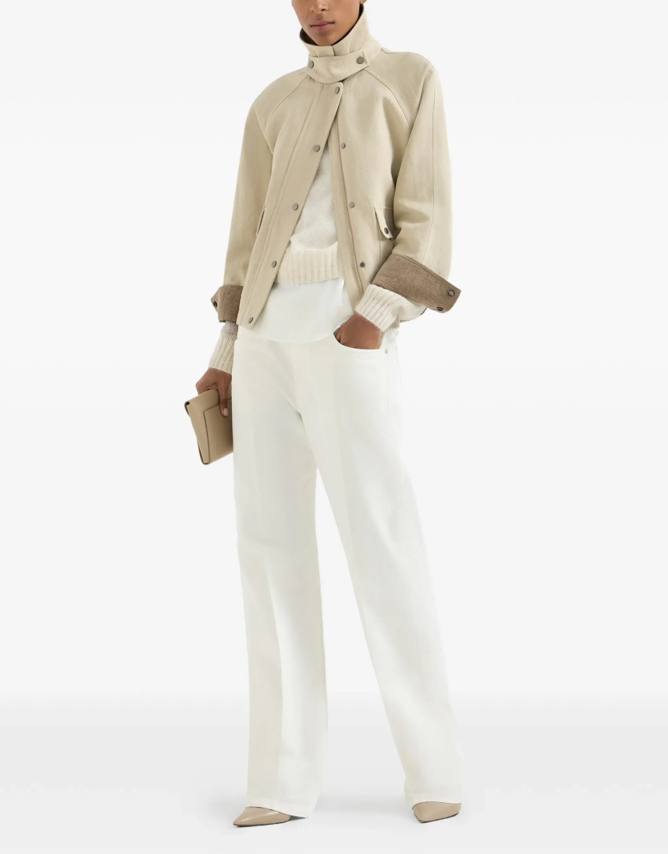 Jacheta Cotton-linen canvas Jacket - Img 2