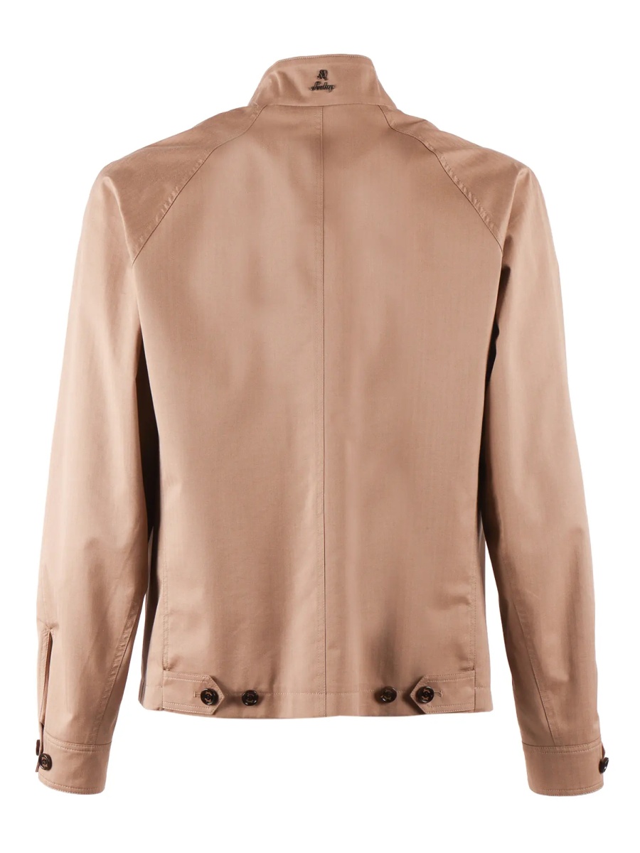 Jacheta DIOGENE BLOUSON IN WOOL-COTTON BLEND - Img 2