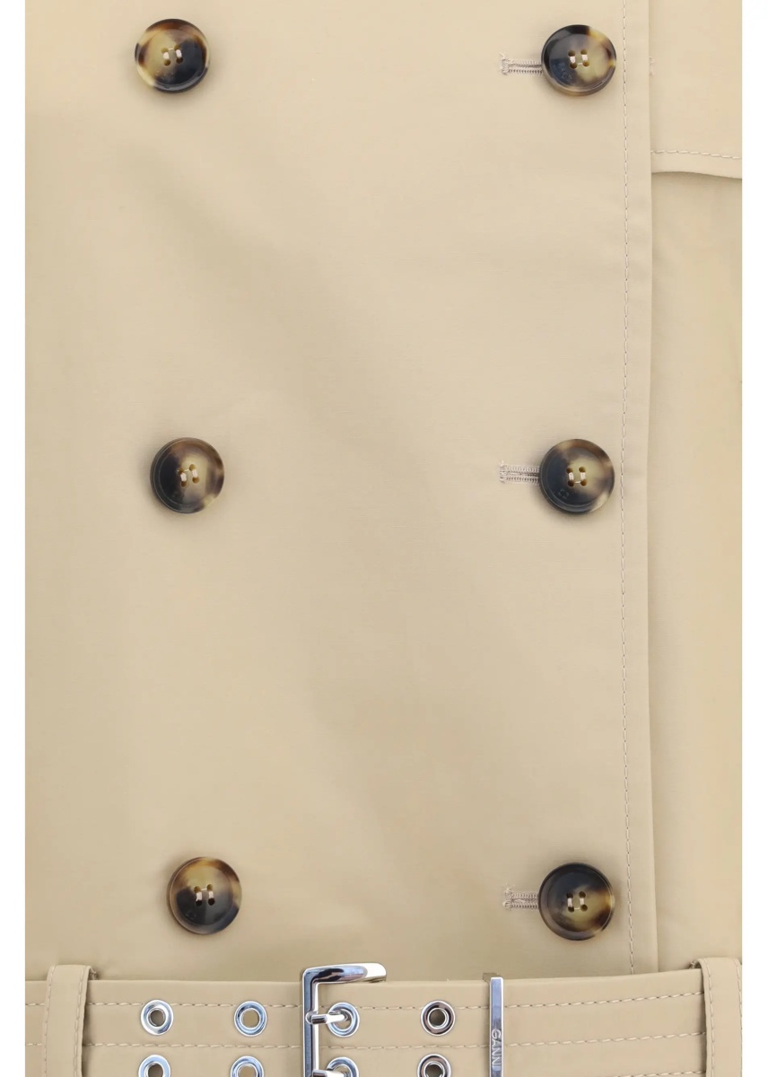 Jacheta Double-breasted belted Jacket - Img 3