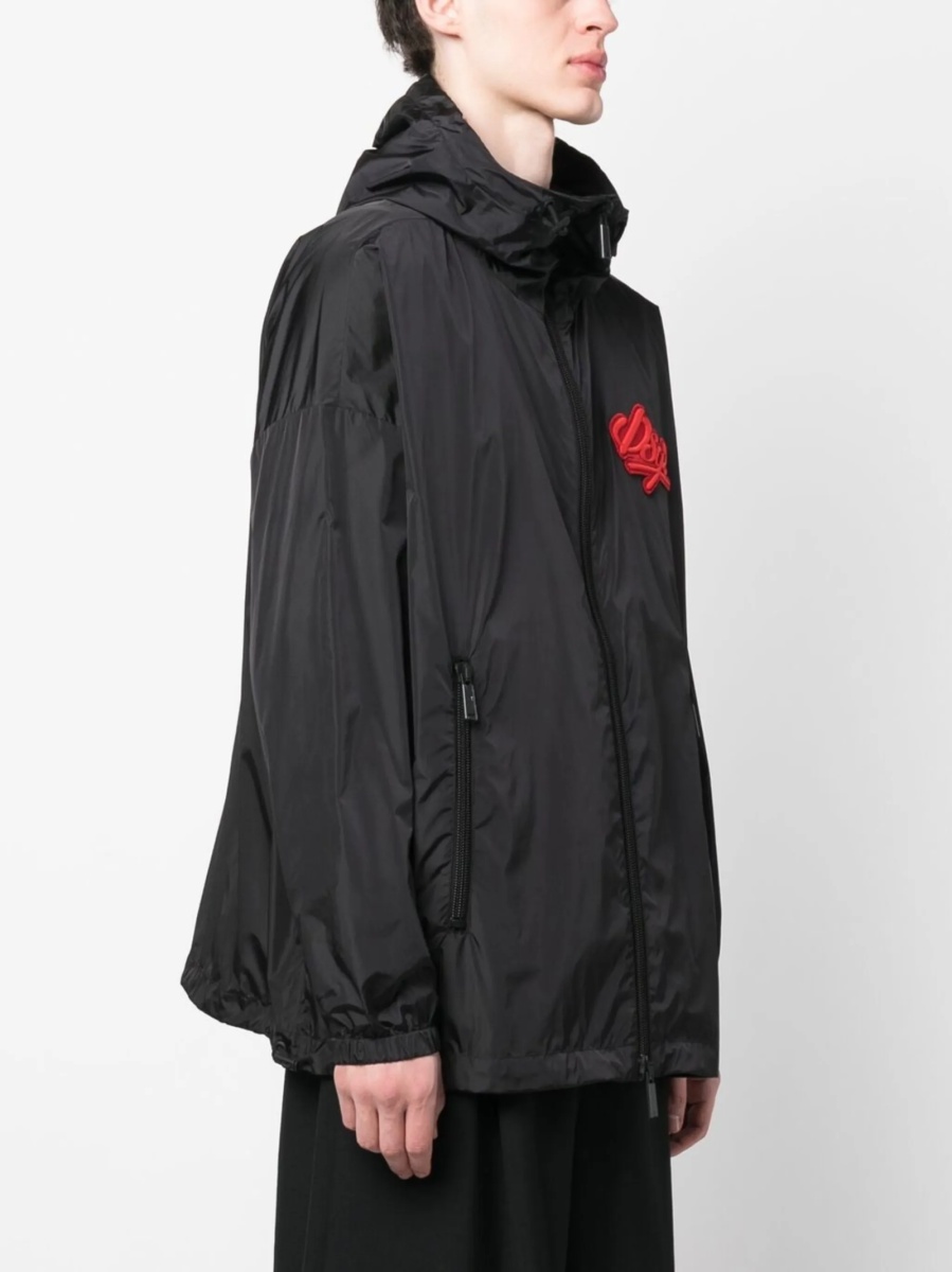 Jacheta DSQUARED2 neagra din poliamida - Img 3