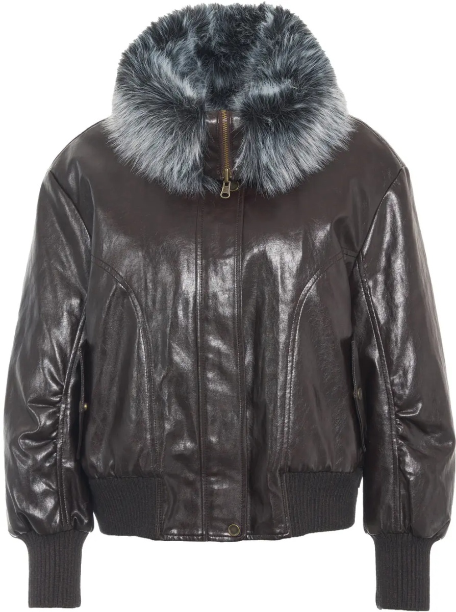 Jacheta Faux leather jacket 'Eko' - Img 3