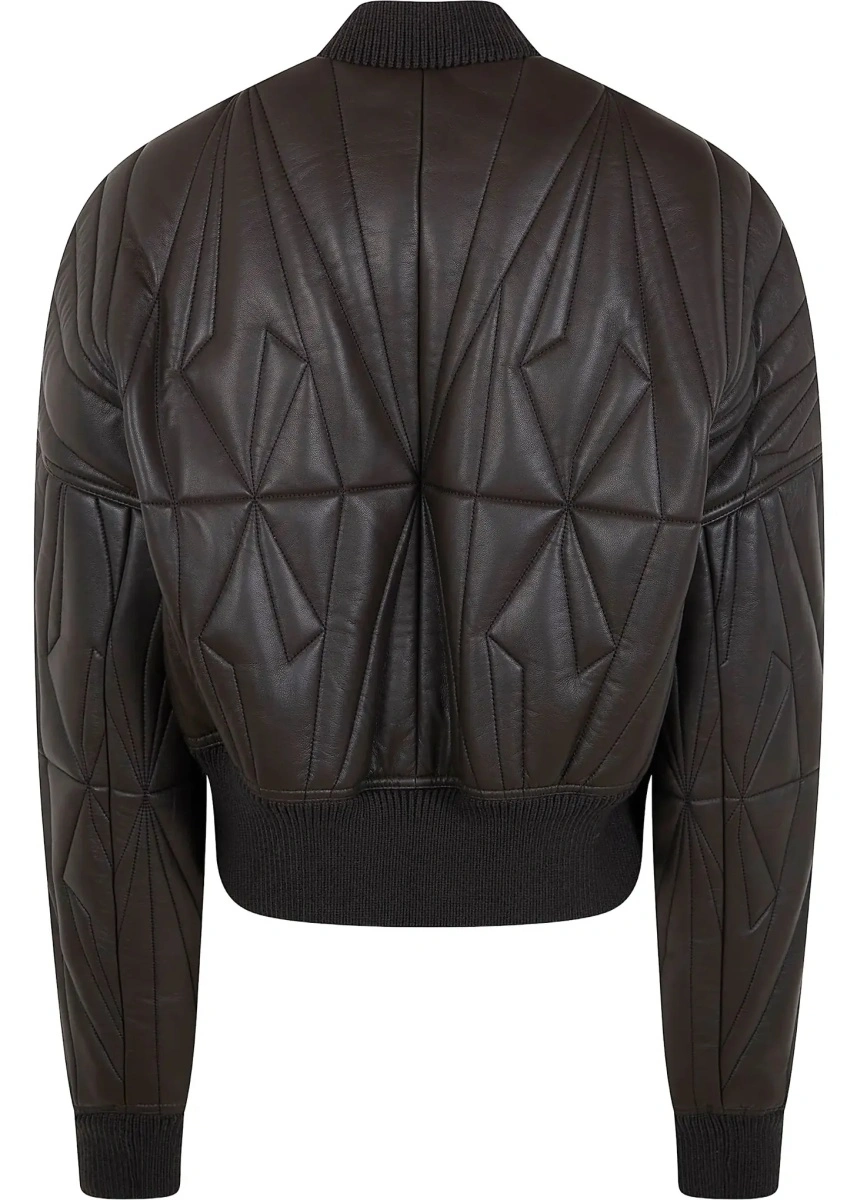 Jacheta Geocamo leather Jacket Moncler + Rick Owens - Img 2