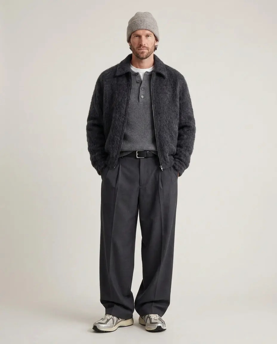 Jacheta Jacket in wool - Img 3