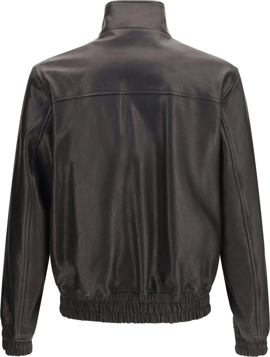 Jacheta Leather Zip Jacket - Img 2