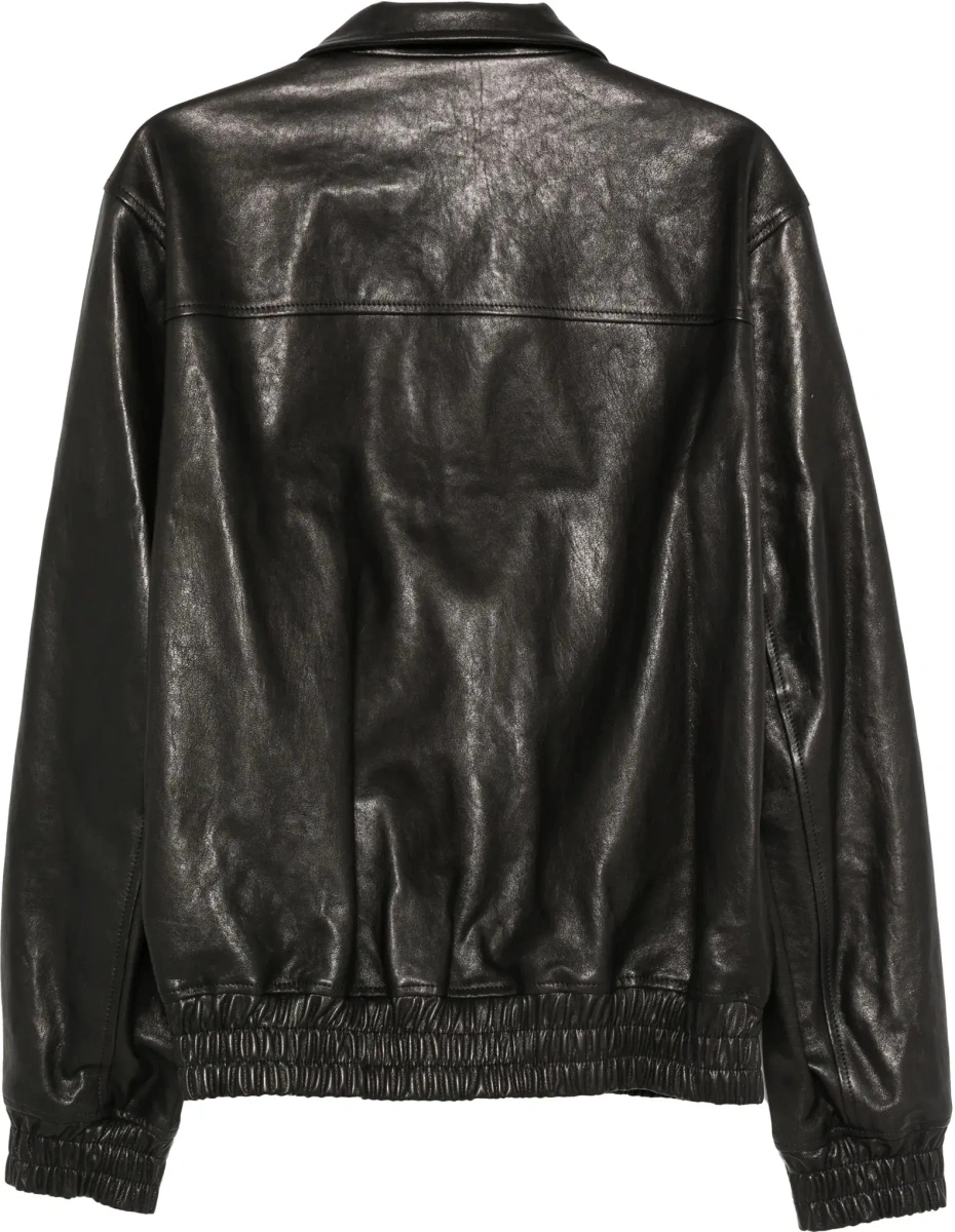 Jacheta Leather Zip Jacket - Img 4