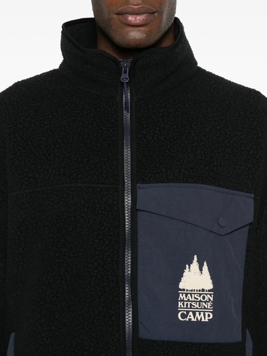 Jacheta MAISON KITSUNÉ neagra - Img 5