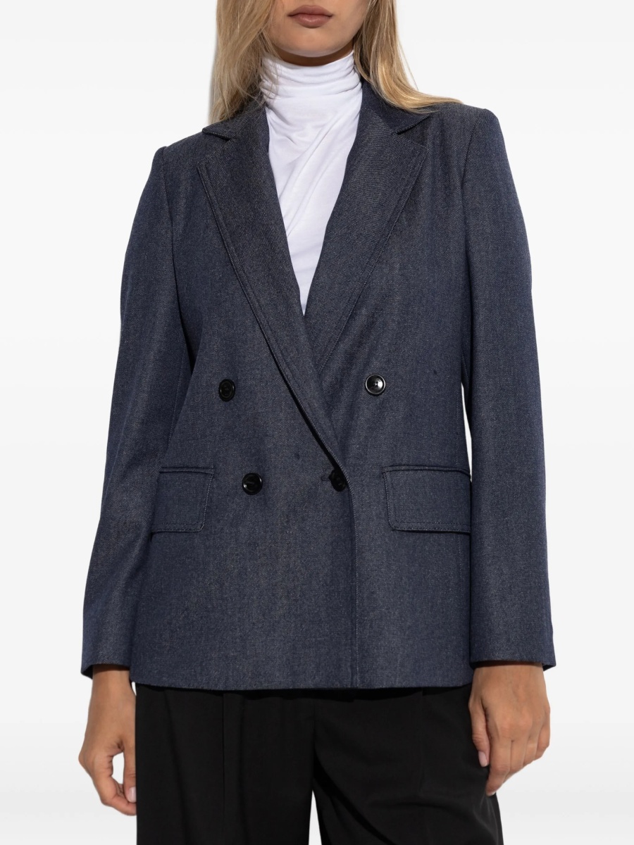 Jacheta Max Mara albastra - Img 3