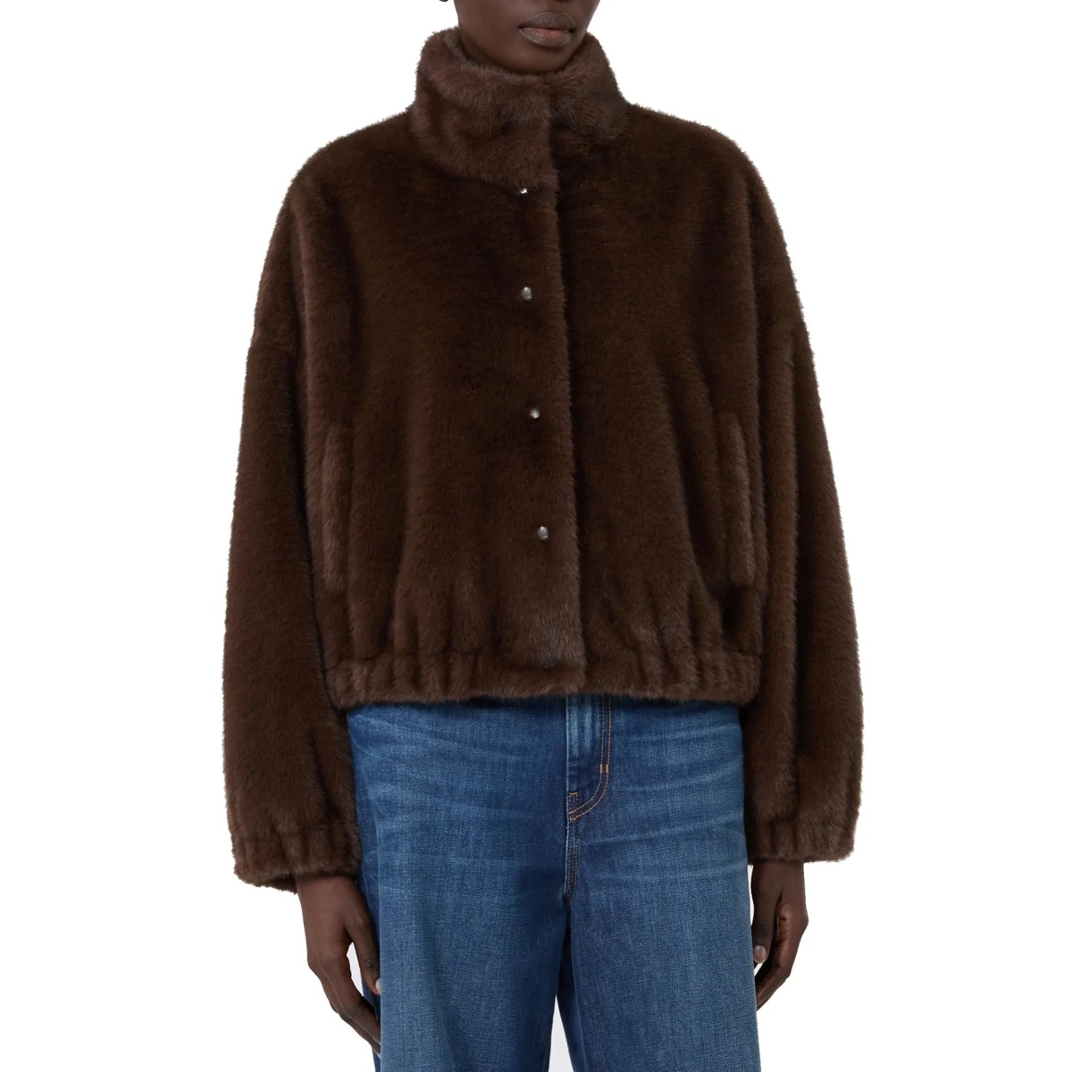 Jacheta Max Mara Weekend Danemone Faux Fur Jacket - Img 2