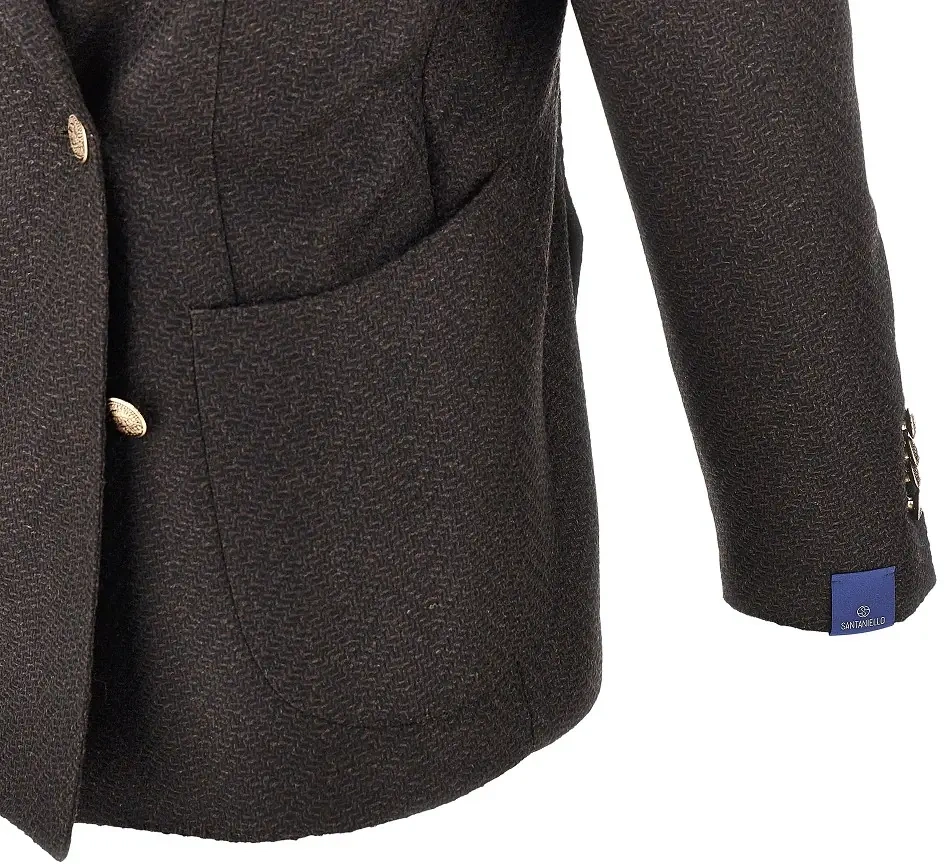 Jacheta Mélange tweed tailored jacket - Img 2