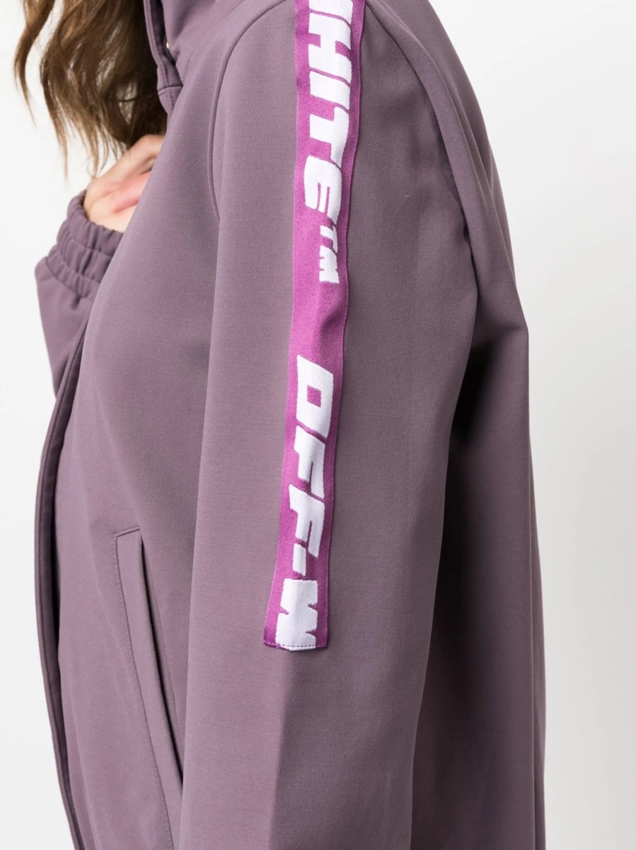 Jacheta Off-White violet - Img 5