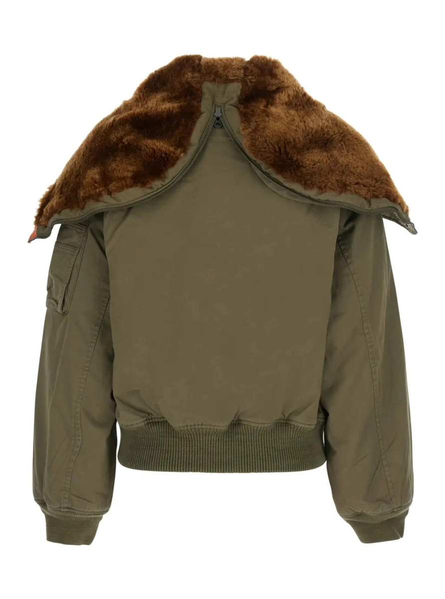 Jacheta Ralph Lauren verde din bumbac - Img 2