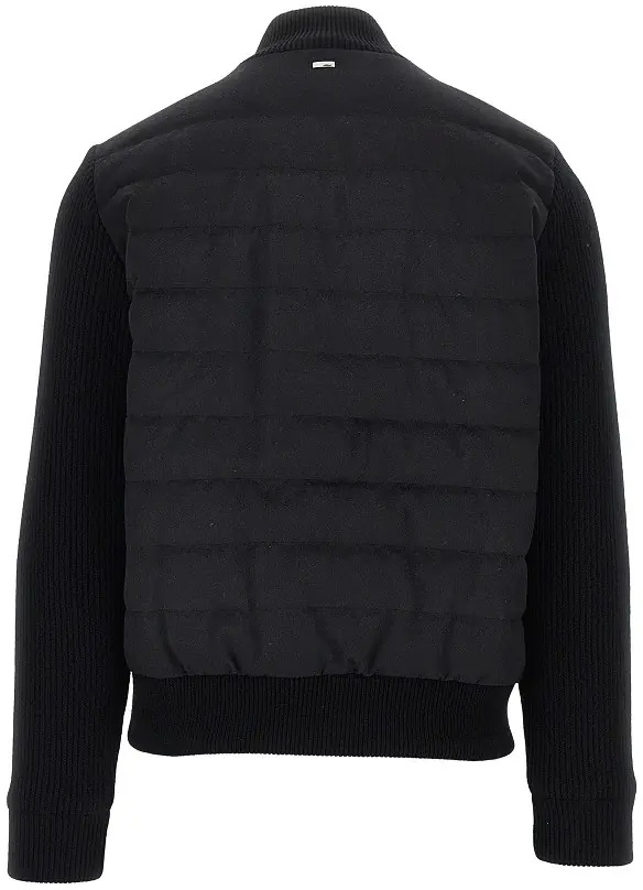 Jacheta 'Resort' flannel and knitted jacket - Img 3