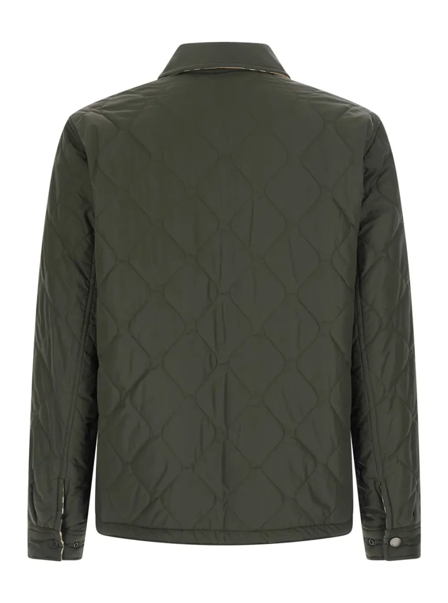 Jacheta Reversible Jacket with Diamond Stitching in Green Women's - Img 2