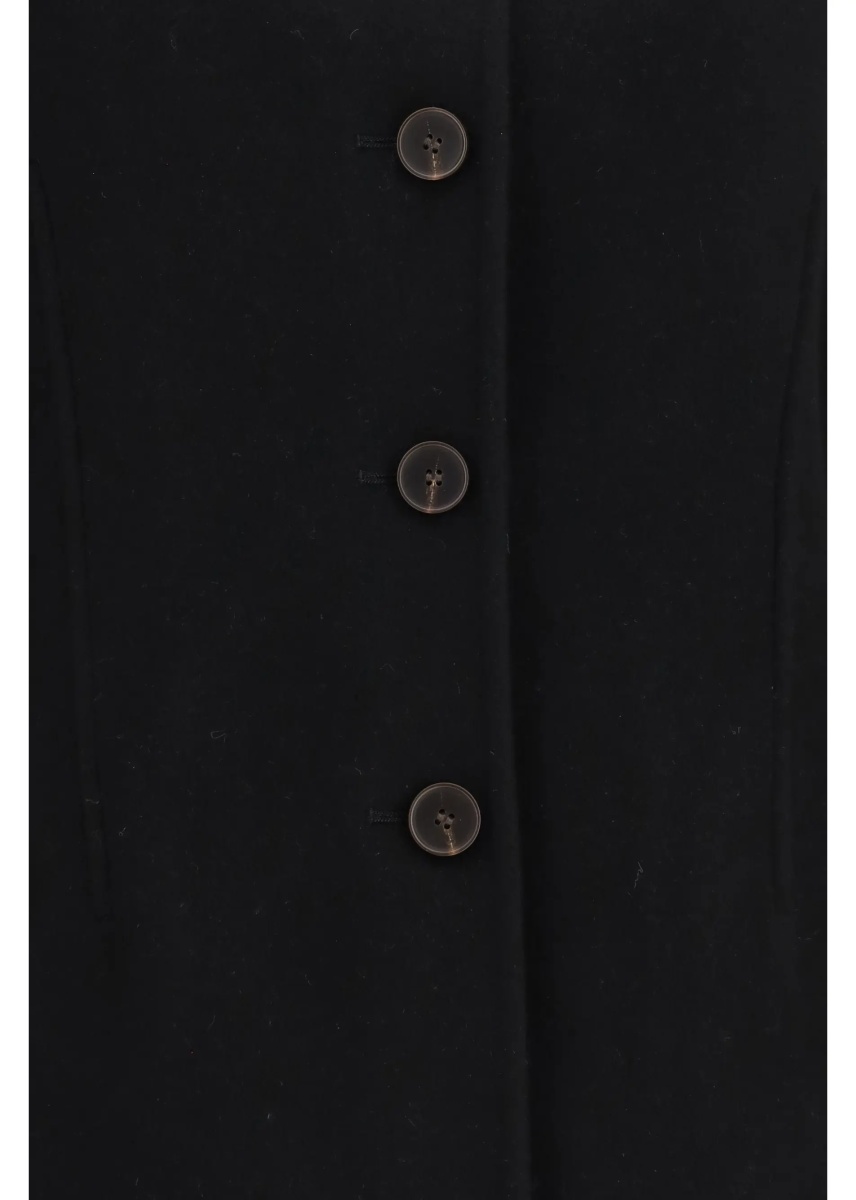 Jacheta Sculptural oversized-sleeve Jacket - Img 3