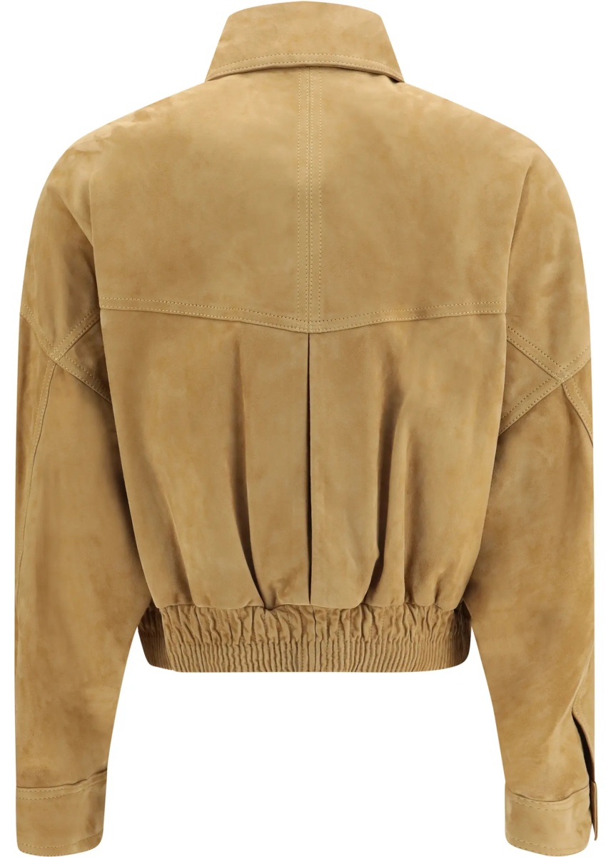 Jacheta Suede Blouson Jacket - Img 2