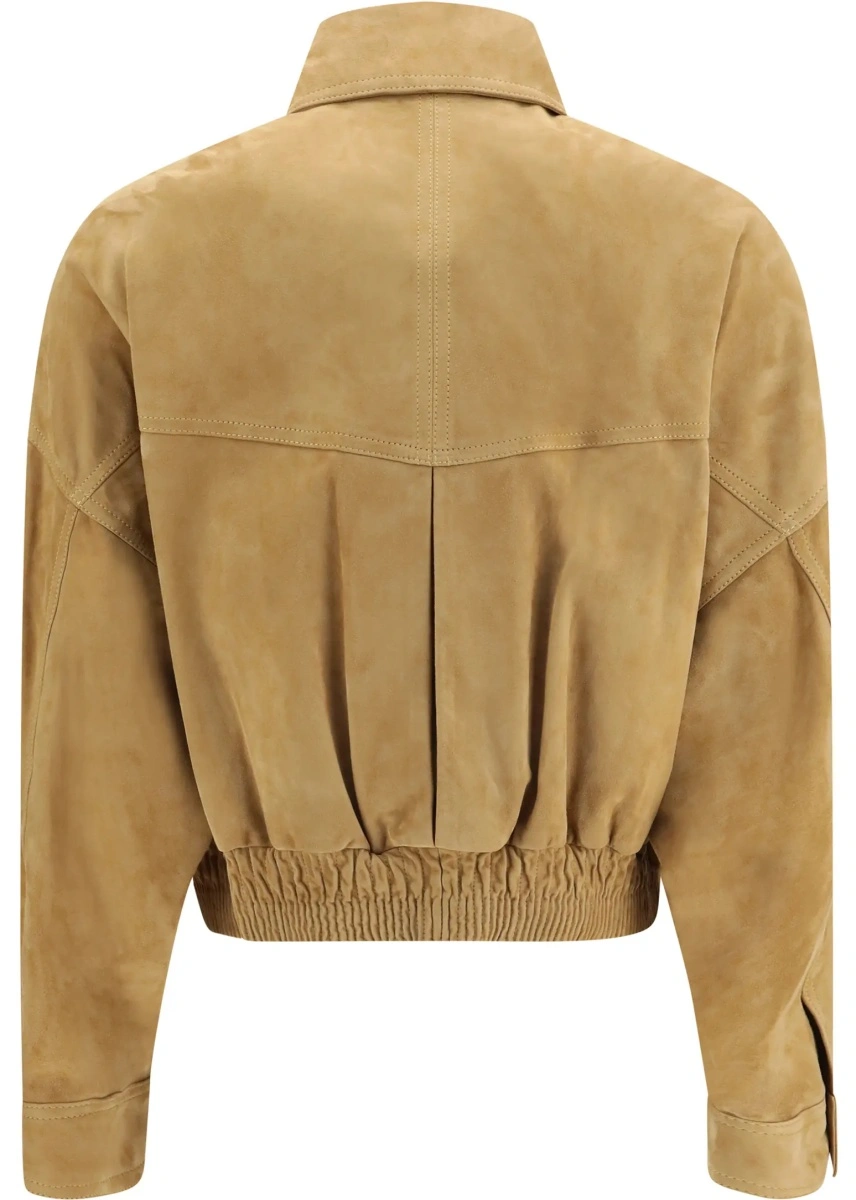 Jacheta Suede Blouson Jacket - Img 2