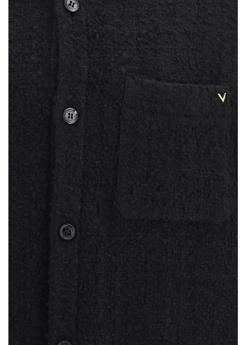 Jacheta Textured high-neck Jacket - Img 3